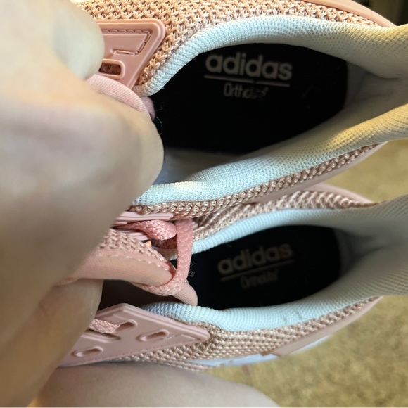 Pink Adidas Tennis Shoes - Picture 3 of 7